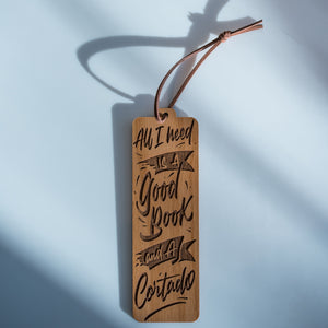 Wooden Bookmark - Cortado